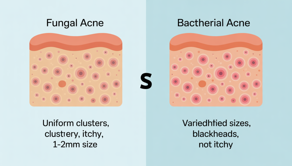 Bacterial Acne vs Fungal Acne
